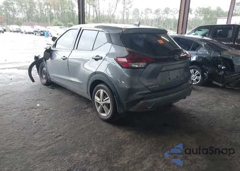 2024 Nissan Kicks S Xtronic Cvt из США, поврежденный, VIN 3N1CP5BV6RL565516
